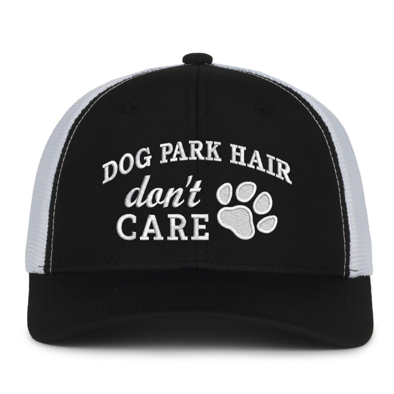 Dog Pare Hair Don't Care Embroidered Hat