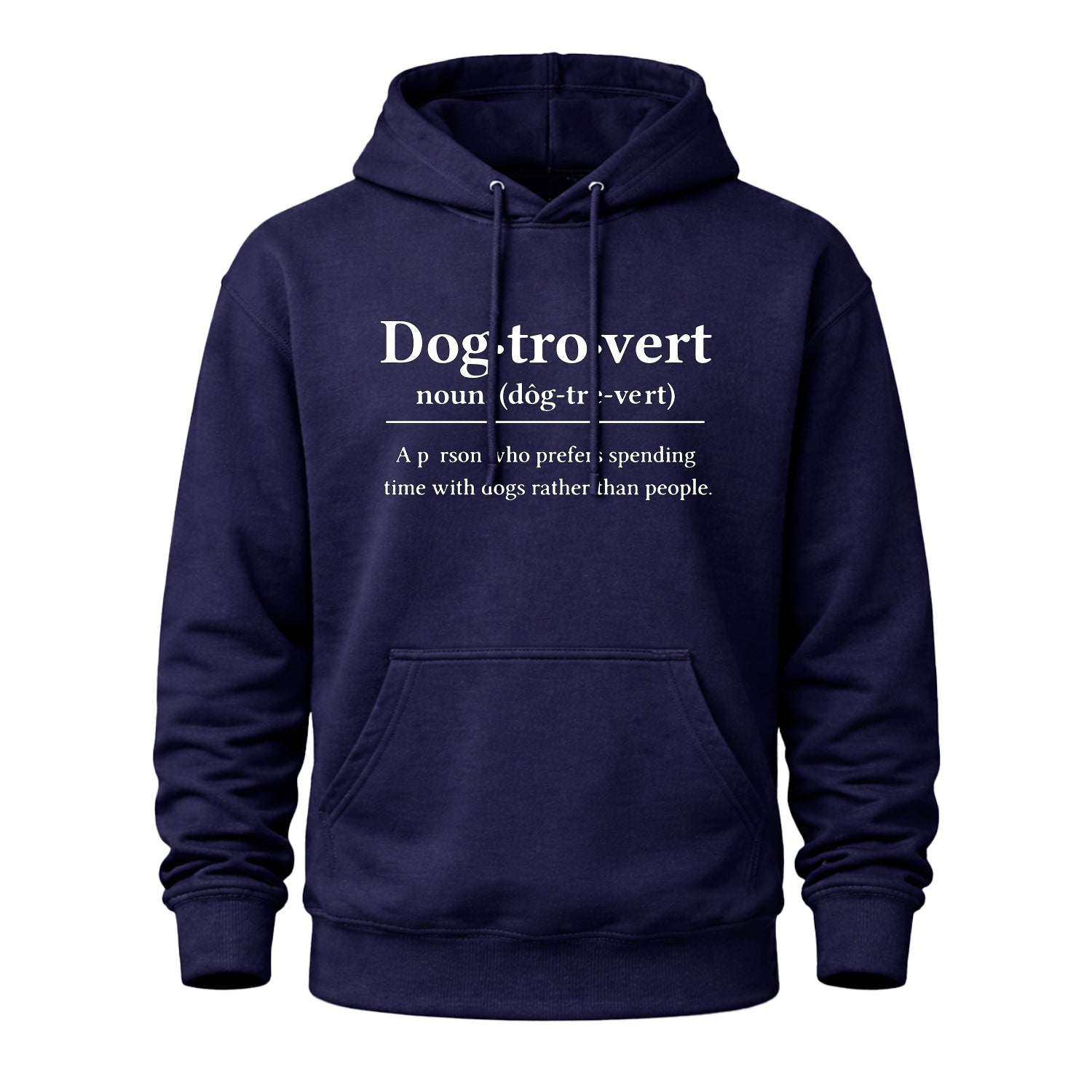 Dog-tro-vert Definition, Funny Dog T-shirt