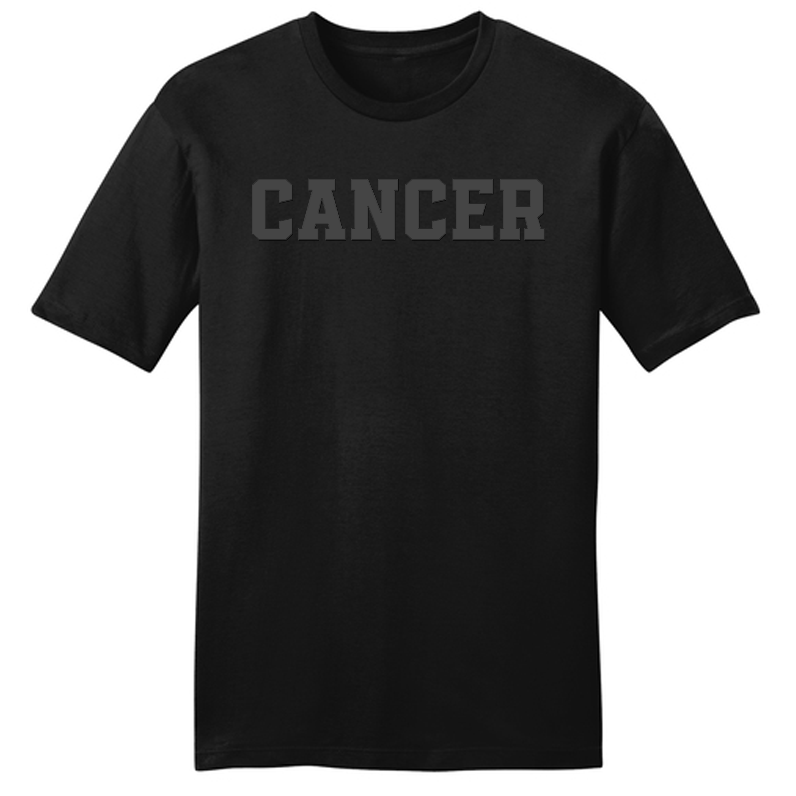 Black Zodiac Puff Print Premium Crewneck Sweatshirt