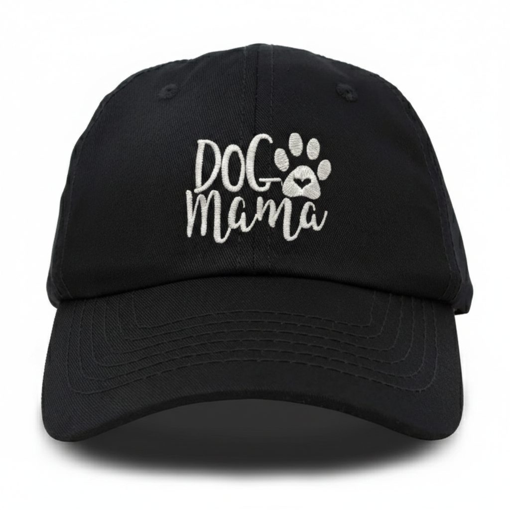 Dog Mama Embroidered Hat
