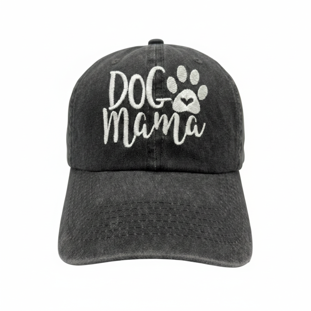 Dog Mama Embroidered Hat