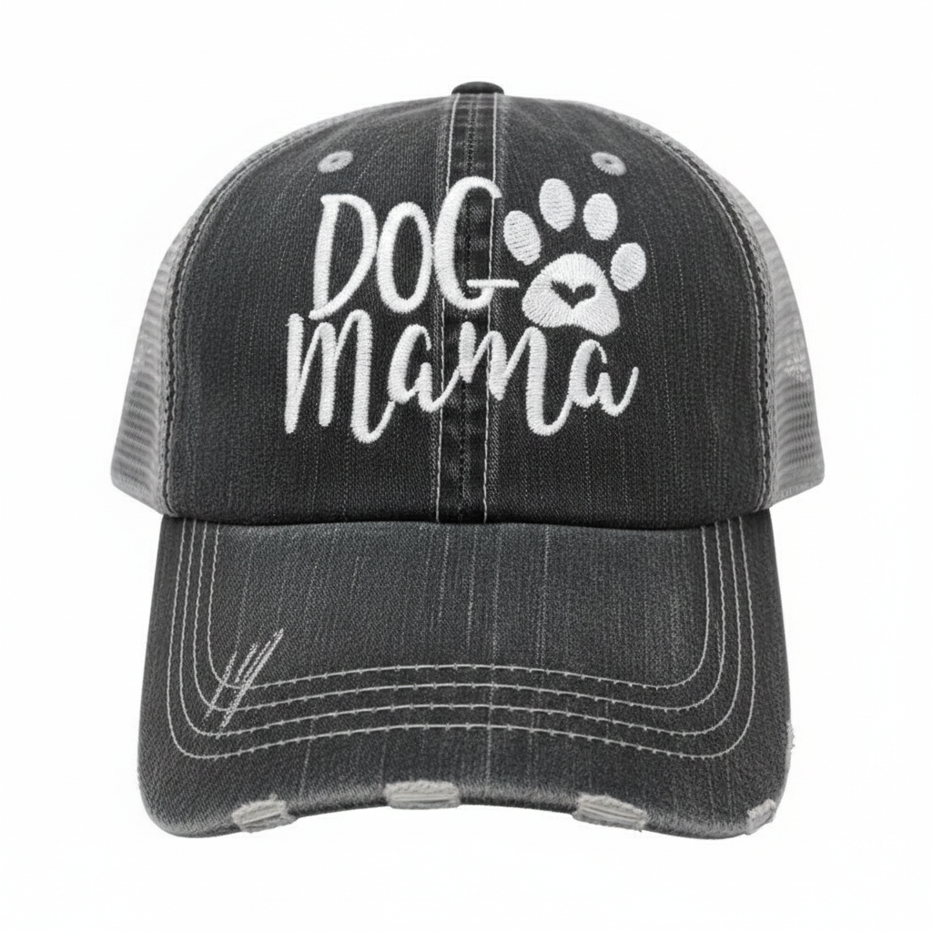 Dog Mama Embroidered Hat