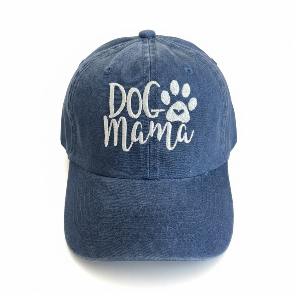 Dog Mama Embroidered Hat