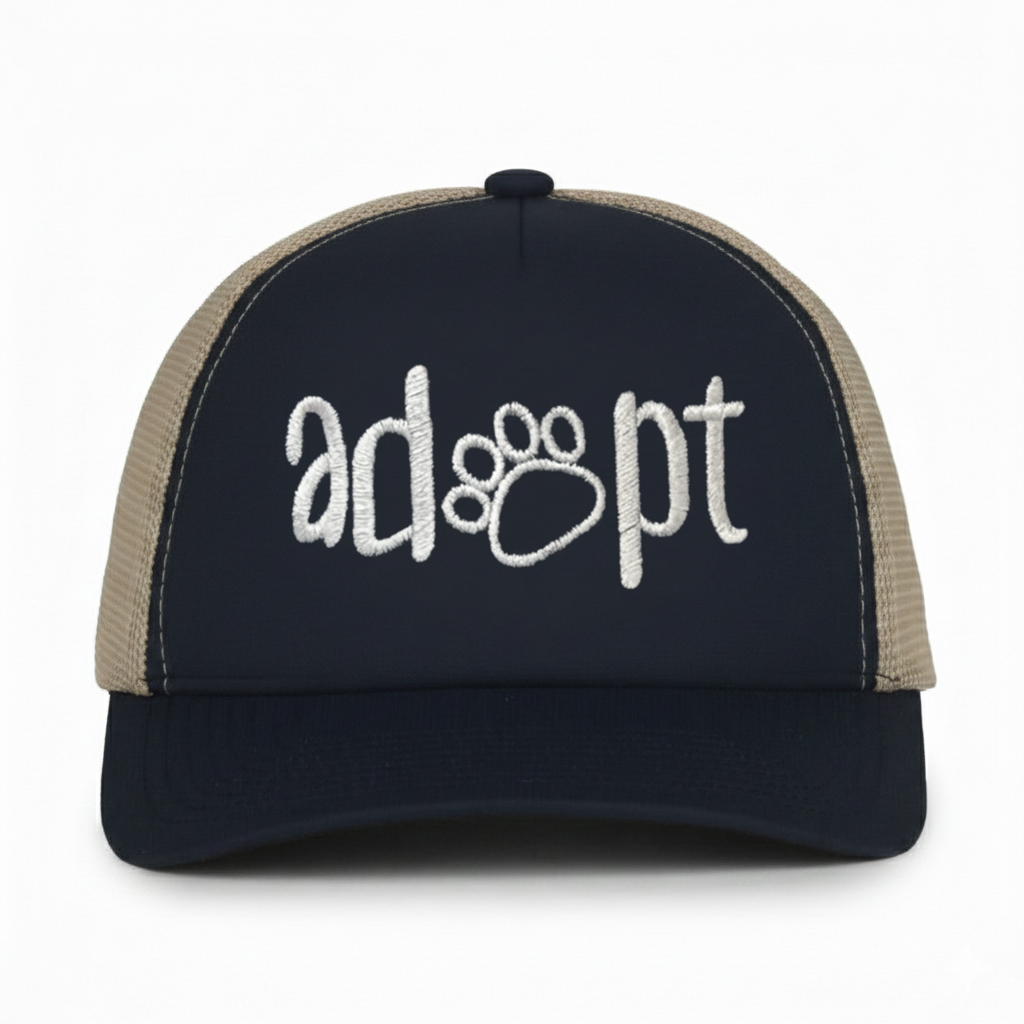 Adopt Embroidered Hat