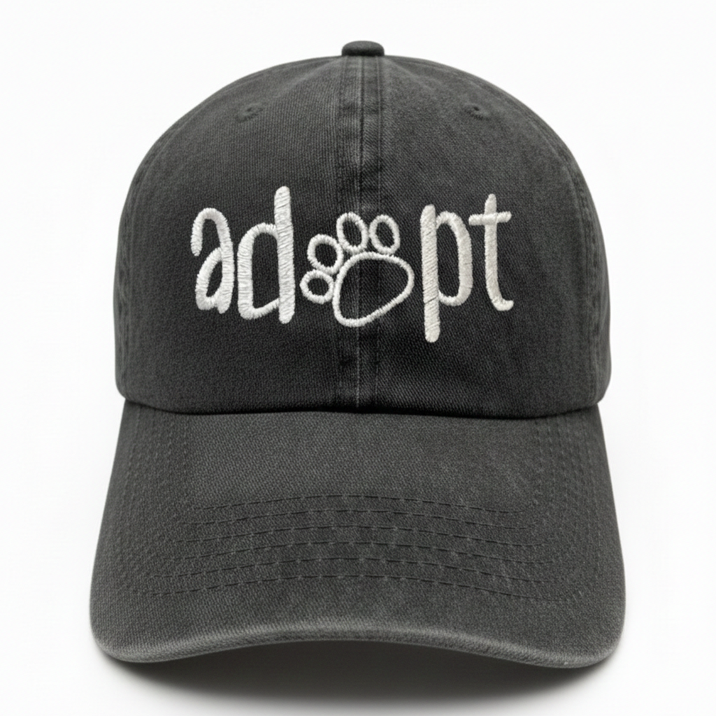 Adopt Embroidered Hat