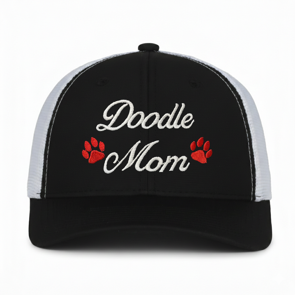 Doodle Mom Embroidered Hat