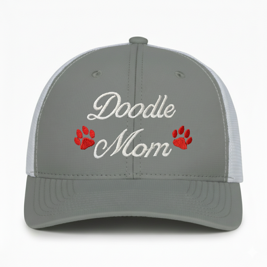 Doodle Mom Embroidered Hat