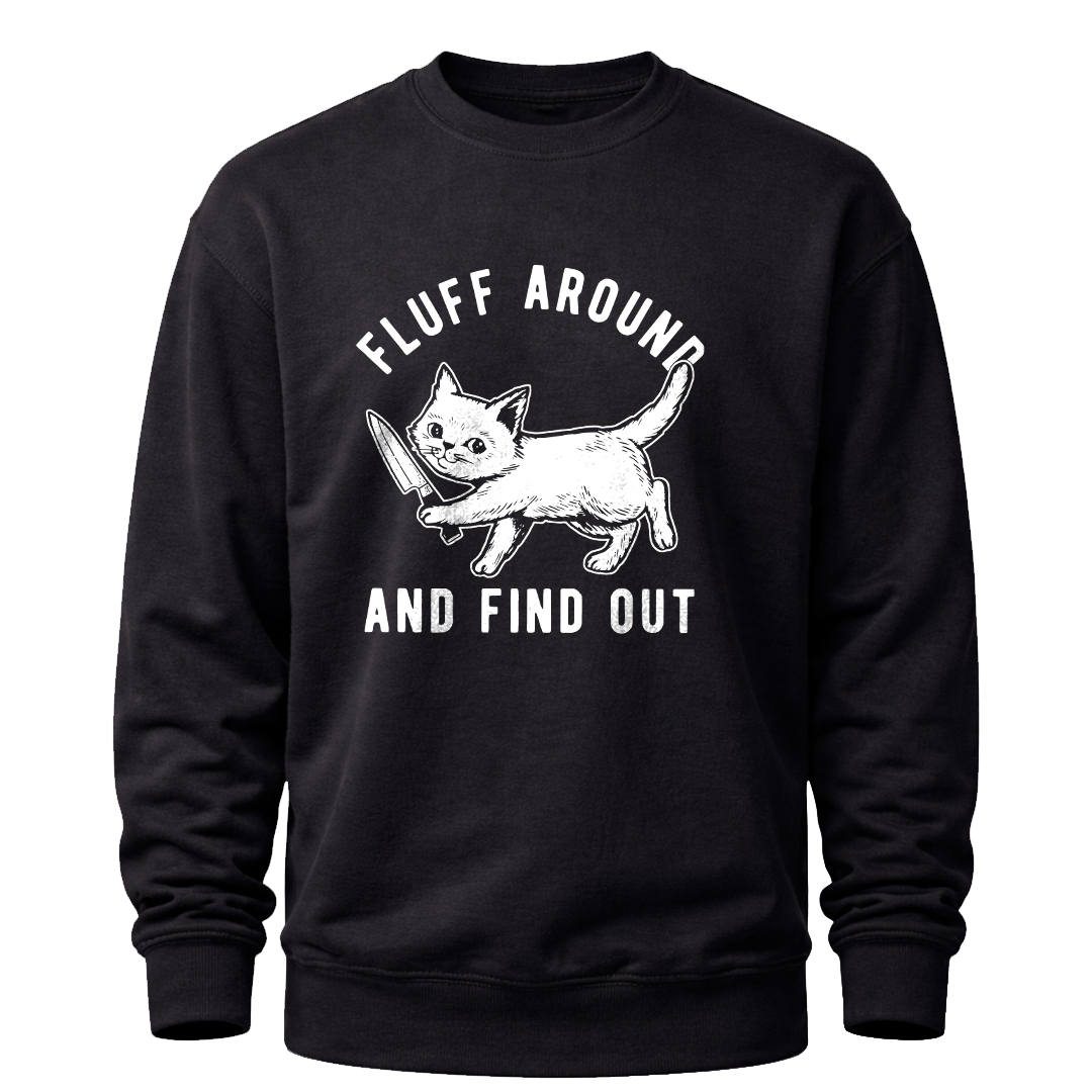 Fluff Around Cat Lovers T-Shirt