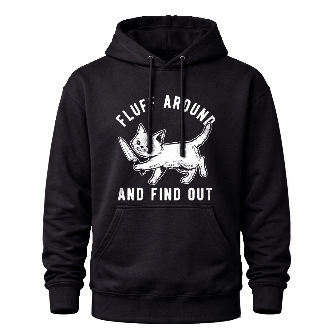 Fluff Around Cat Lovers T-Shirt