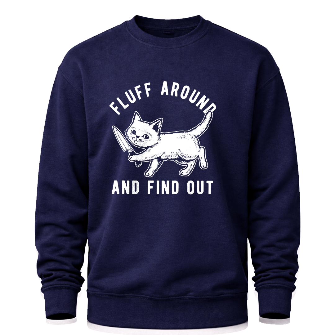 Fluff Around Cat Lovers T-Shirt