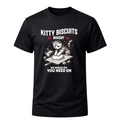 Kitty Biscuits We Knead Em You Need Em Cat Lover Baking T-Shirt
