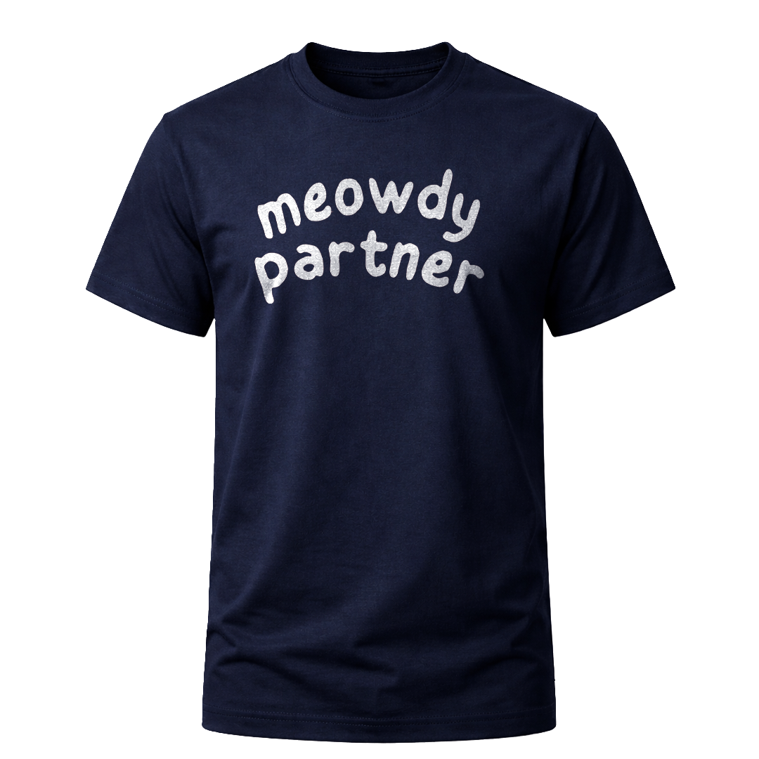 Cat Shirt Meowdy Partner, Funny Cat T-Shirt