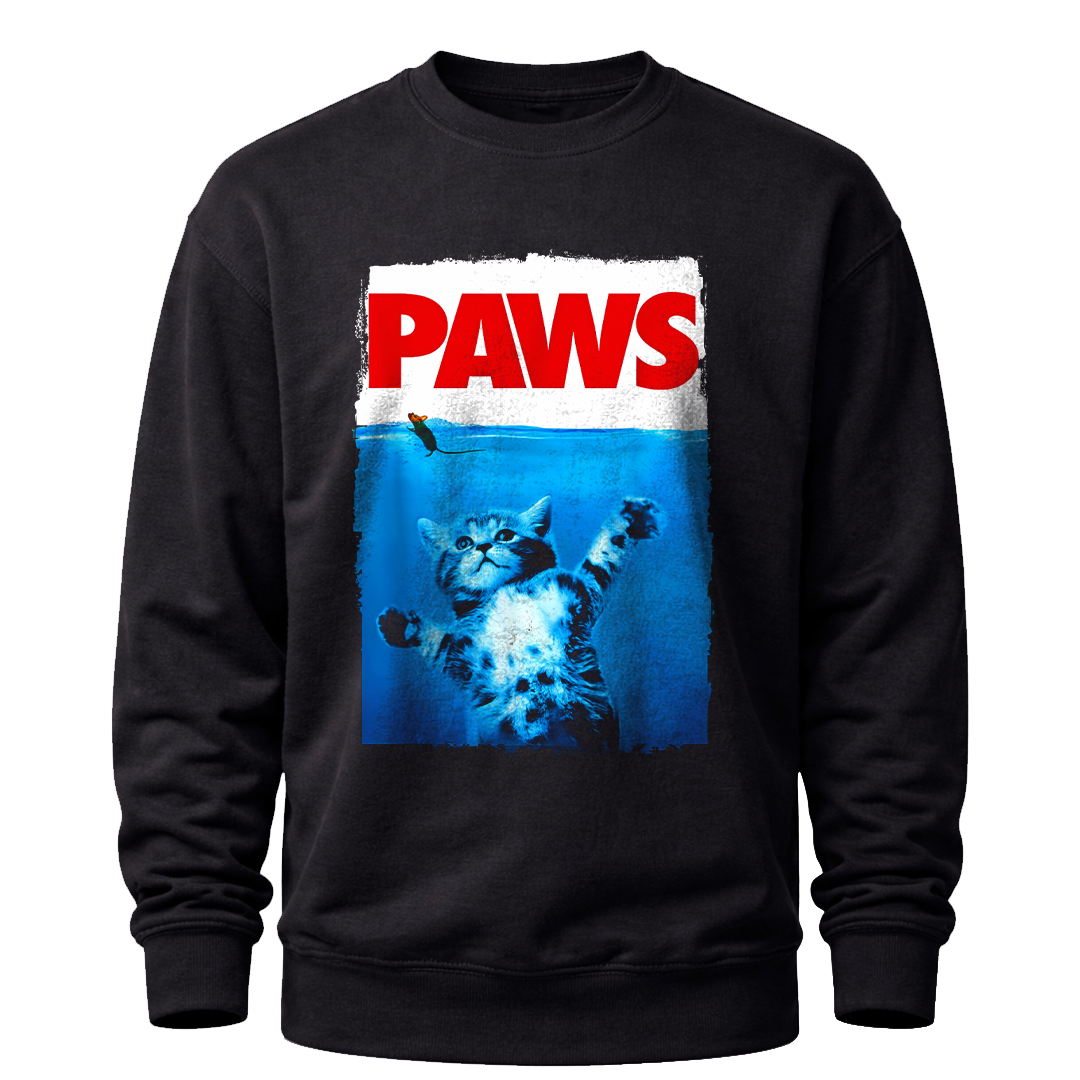 Funny Paws Cat and Mouse Vintage T Shirt