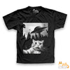 UFO Cat Selfie Premium Funny T-Shirt