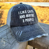 I Like Cats And Maybe 3 People Hat